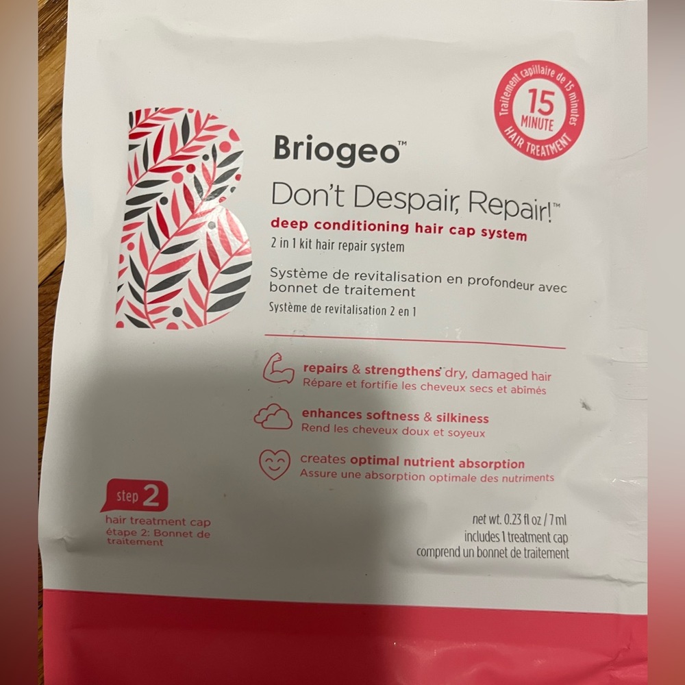 Briogeo hair treatment
